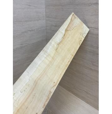 Клён Американский заготовка накладки для электрогитары Смешанный ААА 10х110х555 мм-3