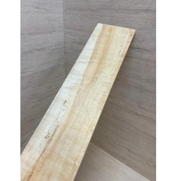 Клён Американский заготовка накладки для электрогитары Смешанный ААА 10х110х555 мм-7