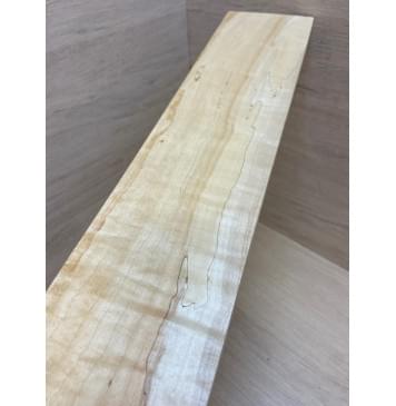 Клён Американский заготовка накладки для электрогитары Смешанный ААА 10х110х555 мм-5