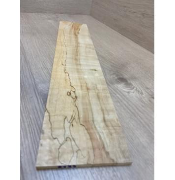 Клён Американский заготовка накладки для электрогитары Смешанный ААА 8(7)х110х550 мм-4