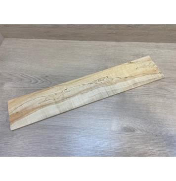 Клён Американский заготовка накладки для электрогитары Смешанный ААА 8(7)х110х550 мм-0