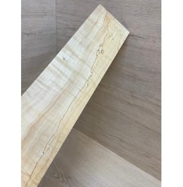 Клён Американский заготовка накладки для электрогитары Смешанный ААА 8(7)х110х550 мм-3