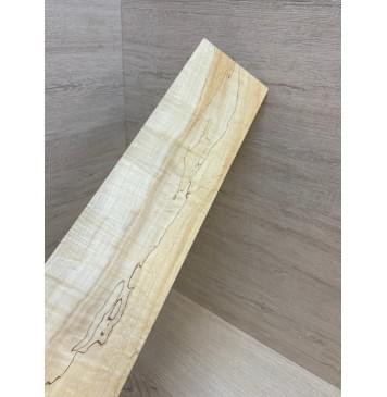 Клён Американский заготовка накладки для электрогитары Смешанный ААА 8(7)х110х550 мм-6