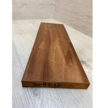 Махагон Кая заготовка на топ для Тревел гитары Смешанный АА 21х147х440 мм - (1шт под распил)-1