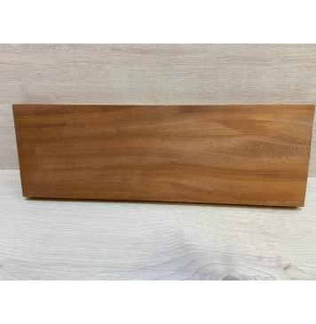 Махагон Кая заготовка на топ для Тревел гитары Смешанный АА 21х147х440 мм - (1шт под распил)-6