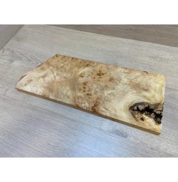 Тополь Кап Белолистка  заготовка на топ под заливку Смешанный АА 22х185-175х450-380 мм (1шт под распил)-3