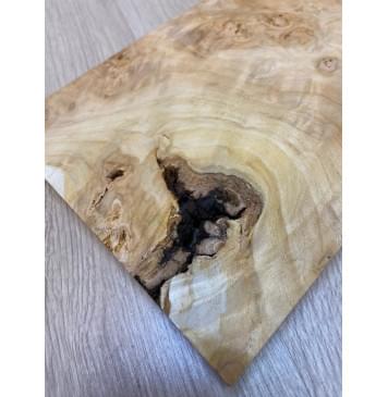 Тополь Кап Белолистка  заготовка на топ под заливку Смешанный АА 22х185-175х450-380 мм (1шт под распил)-4