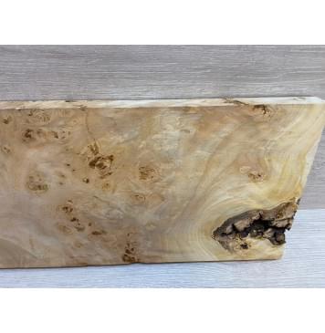 Тополь Кап Белолистка  заготовка на топ под заливку Смешанный АА 22х185-175х450-380 мм (1шт под распил)-9