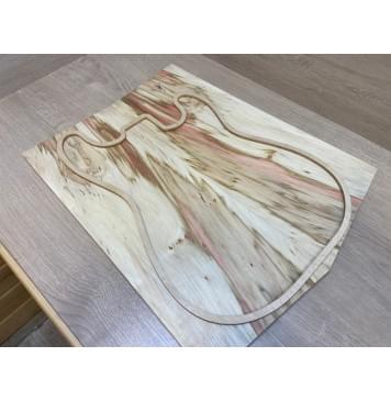 Клён Американский заготовка на топ Смешанный АА 10х213-187х495-480 мм - 2 шт. (книжкой)-2