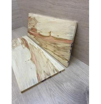 Клён Американский заготовка на топ Смешанный АА 10х213-187х495-480 мм - 2 шт. (книжкой)-5