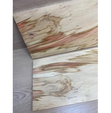 Клён Американский заготовка на топ Смешанный АА 10х213-187х495-480 мм - 2 шт. (книжкой)-6