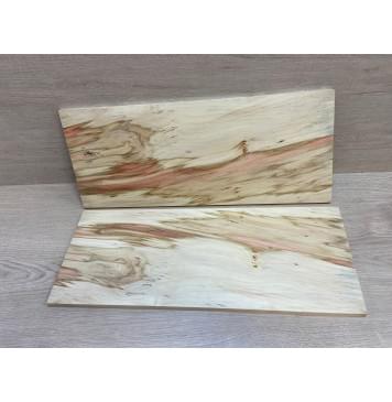 Клён Американский заготовка на топ Смешанный АА 10х213-187х495-480 мм - 2 шт. (книжкой)-8