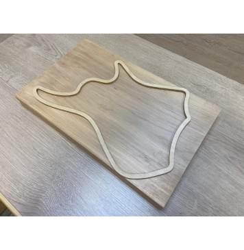 Ольха заготовка корпуса для Тревел гитары Тангент АА 41х260х415 мм (масcив) Ольха заготовка корпуса для Тревел гитары Тангент АА 41х260х415 мм (масcив)-0