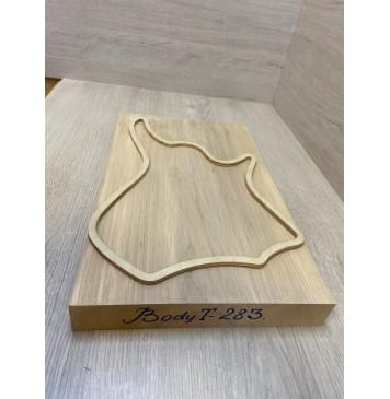 Ольха заготовка корпуса для Тревел гитары Тангент АА 41х260х415 мм (масcив) Ольха заготовка корпуса для Тревел гитары Тангент АА 41х260х415 мм (масcив)-1