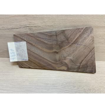 Орех Американский заготовка накладки на головку грифа Смешанный АА 6х115-84х190-185 мм-2