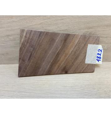 Орех Американский заготовка накладки на головку грифа Смешанный АА 5х120-90х190 мм-0