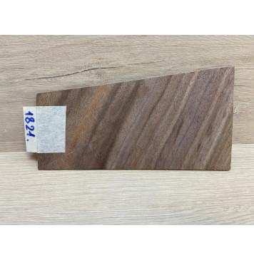 Орех Американский заготовка накладки на головку грифа Смешанный АА 3х105-80х195 мм-0