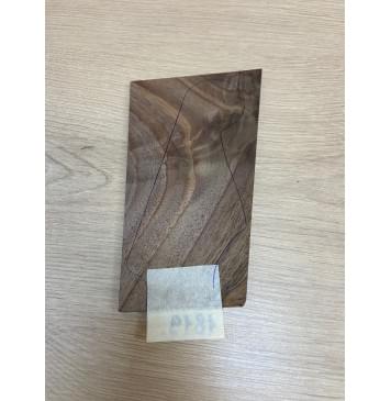 Орех Американский заготовка накладки на головку грифа Смешанный АА 6х114-82х190-185 мм-2