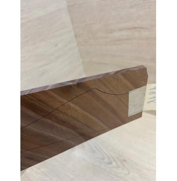 Орех Американский заготовка накладки на головку грифа Смешанный АА 5х120-88х200 мм-2