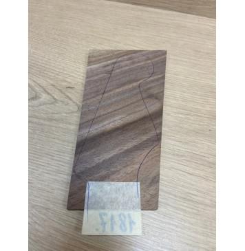 Орех Американский заготовка накладки на головку грифа Смешанный АА 5х105-78х195 мм-2