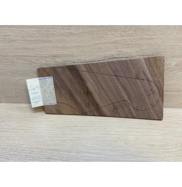 Орех Американский заготовка накладки на головку грифа Смешанный АА 5х105-78х195 мм-5