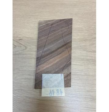 Орех Американский заготовка накладки на головку грифа Смешанный АА 5х105-78х195 мм-2