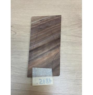 Орех Американский заготовка накладки на головку грифа Смешанный АА 5х104-78х195 мм-2