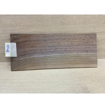 Орех Американский Заболонь заготовка накладки на головку грифа Радиал АА 3х125-115х295 мм-0