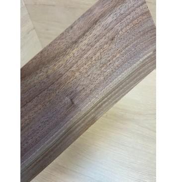 Орех Американский Заболонь заготовка накладки на головку грифа Радиал А 3х115х290 мм-5