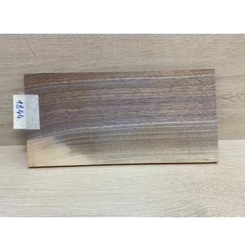 Орех Американский Заболонь заготовка накладки на головку грифа Радиал АА 6х128х260 мм-0