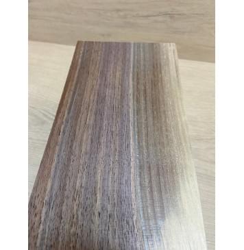 Орех Американский Заболонь заготовка накладки на головку грифа Радиал АА 6х128х260 мм-3