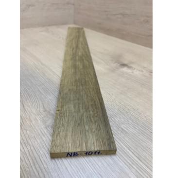 Корина Чёрная заготовка накладки для бас-гитары Радиал АА 9.3х77х680 мм-1