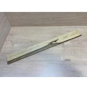 Корина Чёрная заготовка накладки для бас-гитары Радиал А 9.5х77х680 мм-6