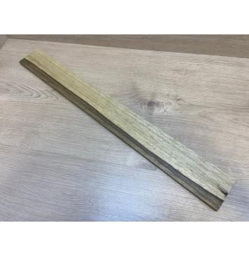 Корина Чёрная заготовка накладки для бас-гитары Радиал АА 10х76х680 мм-0