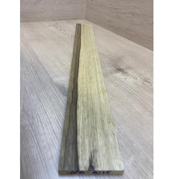 Корина Чёрная заготовка накладки для бас-гитары Радиал АА 10х76х680 мм-2