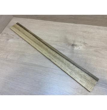 Корина Чёрная заготовка накладки для бас-гитары Радиал АА 9х77х680 мм-0