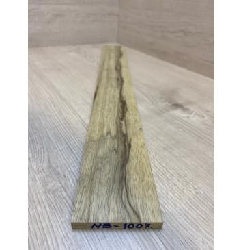 Корина Чёрная заготовка накладки для бас-гитары Радиал АА 9.8х77х680 мм-1