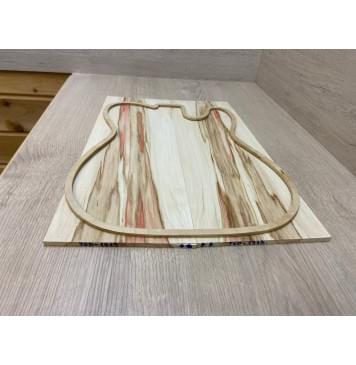 Клён Американский заготовка на топ Смешанный ААА 6х173-155х460 мм - 2 шт. (книжкой)-2