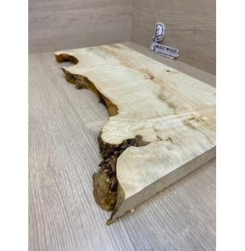 Клён Американский Каповый заготовка на топ Смешанный АА Кап АА 26х230-190х570-540 мм (1шт под распил)-8