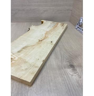 Клён Американский Каповый заготовка на топ Смешанный АА Кап АА 26х230-190х570-540 мм (1шт под распил)-9