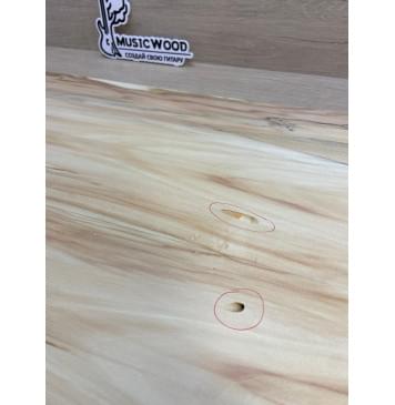 Клён Американский заготовка на топ Смешанный АА 8х188х525 мм - 2 шт. (книжкой)-1