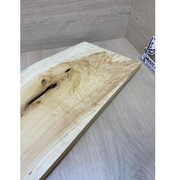 Клён Американский Волнистый заготовка на топ под заливку для Тревел гитары Смешанный А Волна АА 24х285-230х530 мм - (цельный топ) Уценка-гнилостные поражения древесины,под стабилизацию или работу с порозаполнителями-3