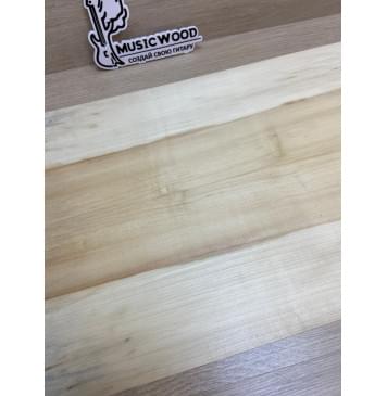 Клён Американский заготовка на топ для Тревел гитары Радиал А 8х144х425 мм - 2 шт. (книжкой)-6