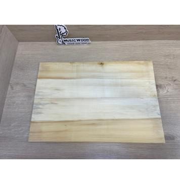 Клён Американский заготовка на топ для Тревел гитары Радиал А 8х144х425 мм - 2 шт. (книжкой)-7