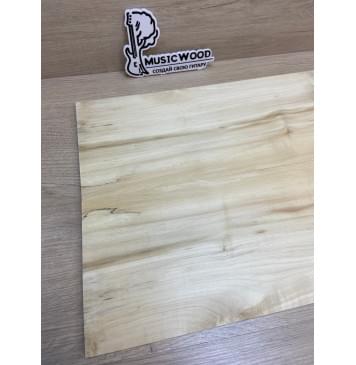 Клён Американский заготовка на топ для Тревел гитары Смешанный АА 8х154х375 мм - 2 шт. (книжкой)-3