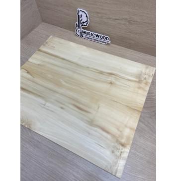 Клён Американский заготовка на топ для Тревел гитары Смешанный АА 8х154х375 мм - 2 шт. (книжкой)-4