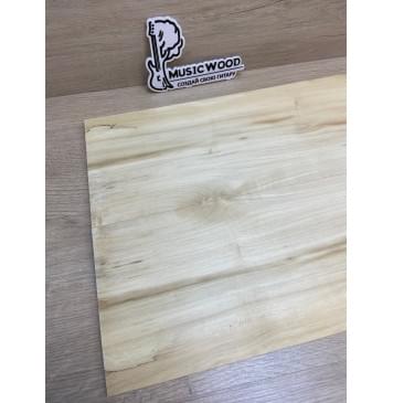 Клён Американский заготовка на топ для Тревел гитары Смешанный АА 8х154х375 мм - 2 шт. (книжкой)-5