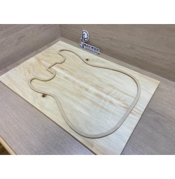 Клён Американский заготовка на топ Смешанный АА 12х192х575 мм - 2 шт. (книжкой)-0