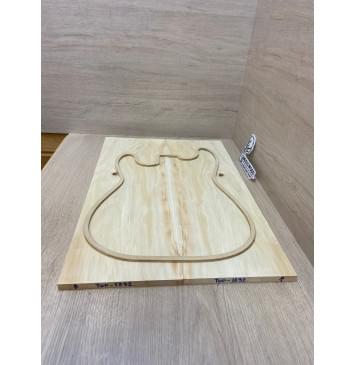 Клён Американский заготовка на топ Смешанный АА 12х192х575 мм - 2 шт. (книжкой)-2