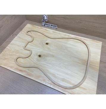 Клён Американский заготовка на топ Смешанный АА 12х192х575 мм - 2 шт. (книжкой)-8